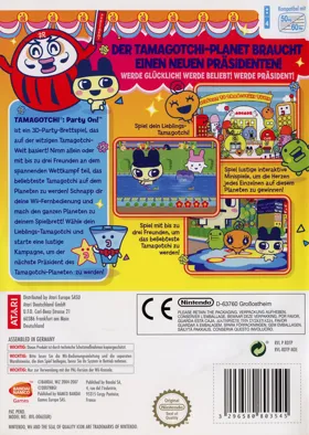 Tamagotchi- Party On! box cover back